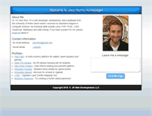 Tablet Screenshot of joeyrich.com